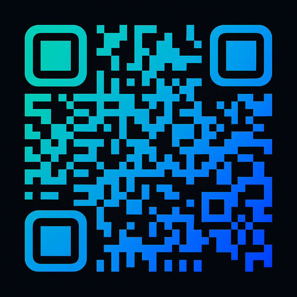 QR code vers la page de téléchargement MyCoachFlow
